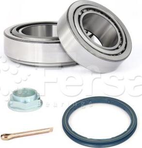 Fersa Bearings WK00116 - Подшипник ступицы колеса, комплект www.autospares.lv