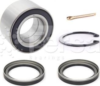 Fersa Bearings WK00227 - Подшипник ступицы колеса, комплект www.autospares.lv