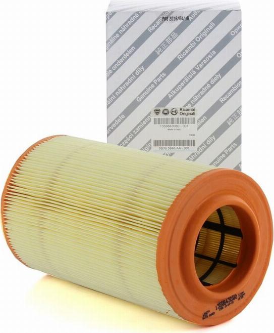 FIAT 1359643080 - Air Filter, engine www.autospares.lv