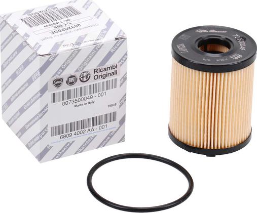 FIAT 73500049 - Oil Filter www.autospares.lv