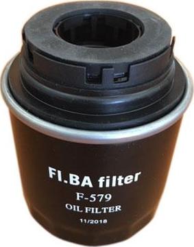 FI.BA F-579 - Eļļas filtrs www.autospares.lv