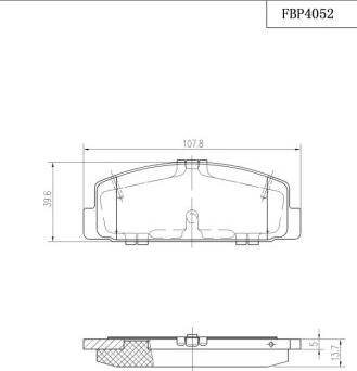 FI.BA FBP4052 - Bremžu uzliku kompl., Disku bremzes www.autospares.lv