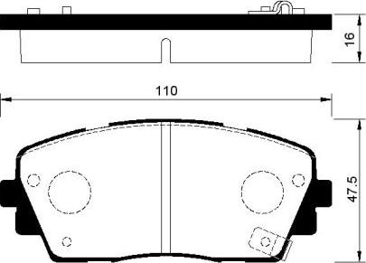 JPN 10H0336-JPN - Bremžu uzliku kompl., Disku bremzes autospares.lv