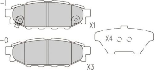 FI.BA FBP4186 - Bremžu uzliku kompl., Disku bremzes www.autospares.lv