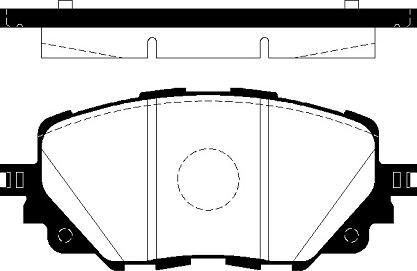 Roulunds Braking 380281 - Bremžu uzliku kompl., Disku bremzes www.autospares.lv