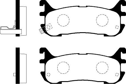 FI.BA FBP4319 - Bremžu uzliku kompl., Disku bremzes www.autospares.lv