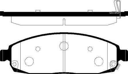 FTE 9002094 - Bremžu uzliku kompl., Disku bremzes autospares.lv