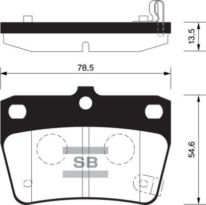 FI.BA FBP1457 - Bremžu uzliku kompl., Disku bremzes autospares.lv