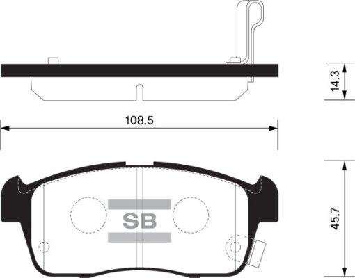 FI.BA FBP1549 - Bremžu uzliku kompl., Disku bremzes www.autospares.lv