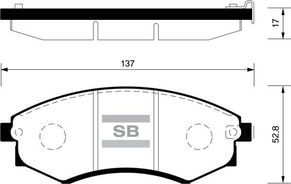 FI.BA FBP1048 - Bremžu uzliku kompl., Disku bremzes autospares.lv