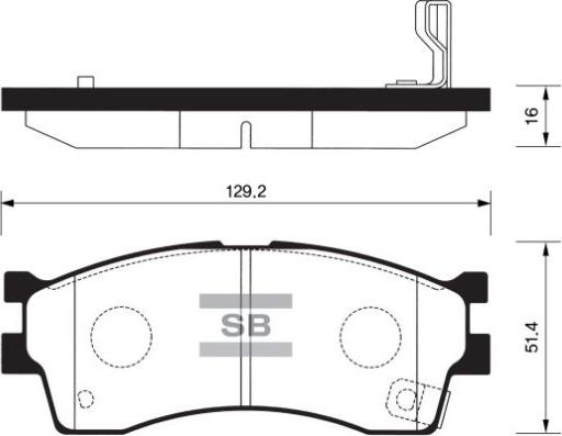 FI.BA FBP1113 - Bremžu uzliku kompl., Disku bremzes autospares.lv