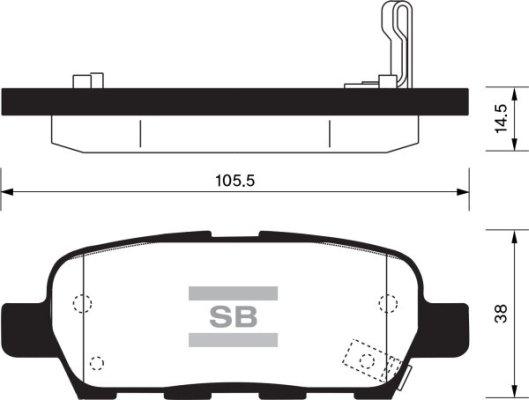 FI.BA FBP1184 - Bremžu uzliku kompl., Disku bremzes www.autospares.lv