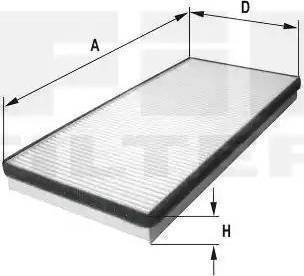 FIL Filter HC 7060 - Filter, interior air www.autospares.lv