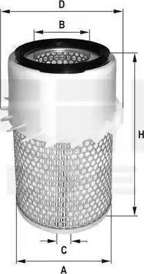 FIL Filter HP 405 K - Gaisa filtrs www.autospares.lv