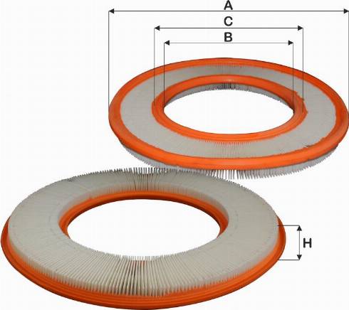 FIL Filter HPU 4335 - Gaisa filtrs www.autospares.lv