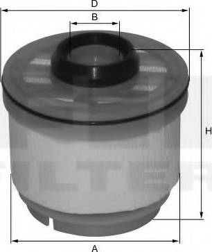 FIL Filter MFE 1593 - Fuel filter www.autospares.lv