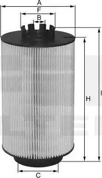 FIL Filter MFE 1339 AMB - Degvielas filtrs www.autospares.lv