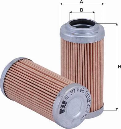 FIL Filter ML 217 A - Eļļas filtrs www.autospares.lv