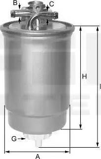 FIL Filter ZP 05/4 F - Fuel filter www.autospares.lv