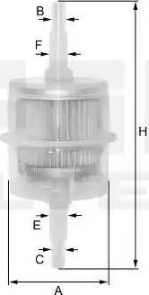 FIL Filter ZP 8047 FP - Degvielas filtrs www.autospares.lv