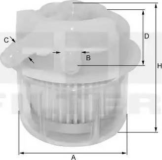 FIL Filter ZP 8064 FP - Топливный фильтр www.autospares.lv