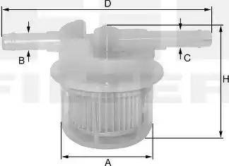 FIL Filter ZP 8060 FP - Degvielas filtrs www.autospares.lv