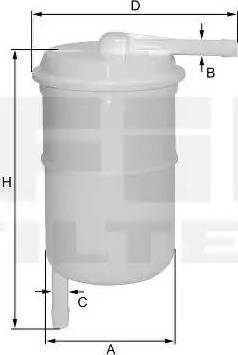 FIL Filter ZP 8062 FP - Degvielas filtrs www.autospares.lv