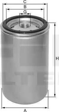 FIL Filter ZP 3176 F - Fuel filter www.autospares.lv