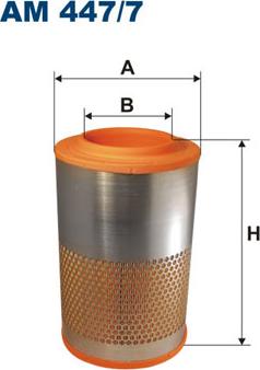 Filtron AM447/7 - Gaisa filtrs www.autospares.lv