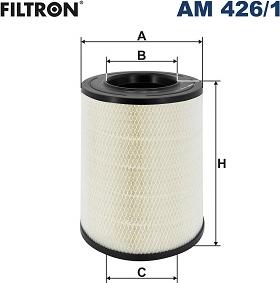 Filtron AM 426/1 - Gaisa filtrs www.autospares.lv