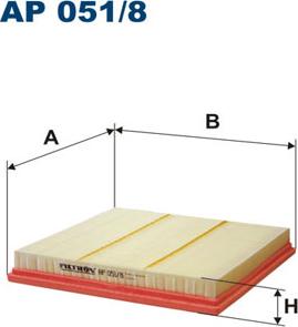 Filtron AP051/8 - Gaisa filtrs www.autospares.lv