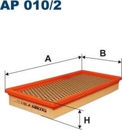 Filtron AP010/2 - Gaisa filtrs www.autospares.lv