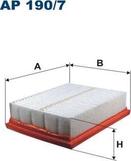 Filtron AP190/7 - Air Filter, engine www.autospares.lv