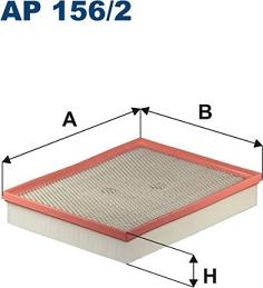 Filtron AP 156/2 - Gaisa filtrs www.autospares.lv