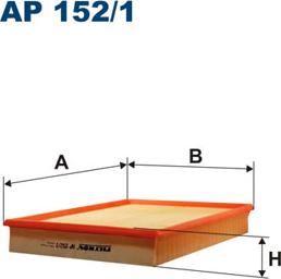 Filtron AP152/1 - Gaisa filtrs autospares.lv