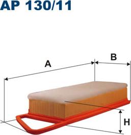 Filtron AP130/11 - Gaisa filtrs autospares.lv