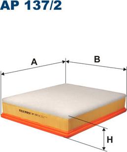 Filtron AP137/2 - Gaisa filtrs www.autospares.lv