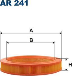 Filtron AR241 - Gaisa filtrs www.autospares.lv