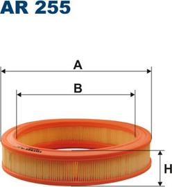 Filtron AR255 - Gaisa filtrs www.autospares.lv