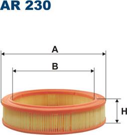 Filtron AR230 - Gaisa filtrs www.autospares.lv