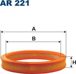 Filtron AR221 - Air Filter, engine www.autospares.lv