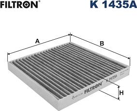 Filtron K 1435A - Filtrs, Salona telpas gaiss autospares.lv