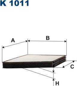 Filtron K1011 - Filtrs, Salona telpas gaiss www.autospares.lv