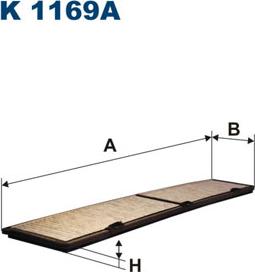 Filtron K1169A - Filtrs, Salona telpas gaiss www.autospares.lv