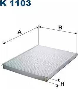 Winfil FCF-FT-013 - Filtrs, Salona telpas gaiss autospares.lv