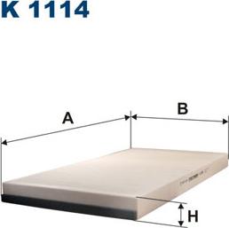 Filtron K1114 - Filtrs, Salona telpas gaiss www.autospares.lv