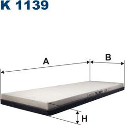 Filtron K1139 - Filtrs, Salona telpas gaiss www.autospares.lv