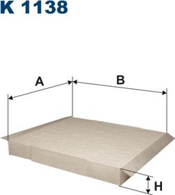 Filtron K1138 - Filtrs, Salona telpas gaiss www.autospares.lv