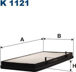 Filtron K1121 - Filtrs, Salona telpas gaiss www.autospares.lv