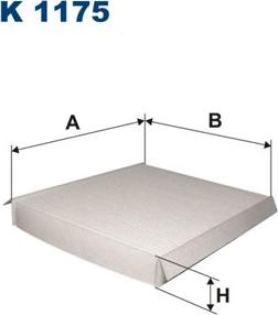 Filtron K1175 - Filtrs, Salona telpas gaiss www.autospares.lv